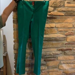 Green/ teal jeans
